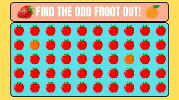 Can You Find the Odd One Out? 🧩 (99% Fail!) | Challenge #04 | #findtheoddoneout #oddoneout