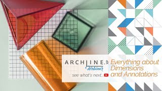 Everything about Dimensions and Annotations - ARCHLine.XP Webinar