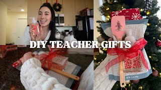 DIY TEACHER CHRISTMAS GIFTS | affordable, cute and practical