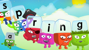 @officialalphablocks - Can You Spell Spring? | Learn to Spell | Phonics