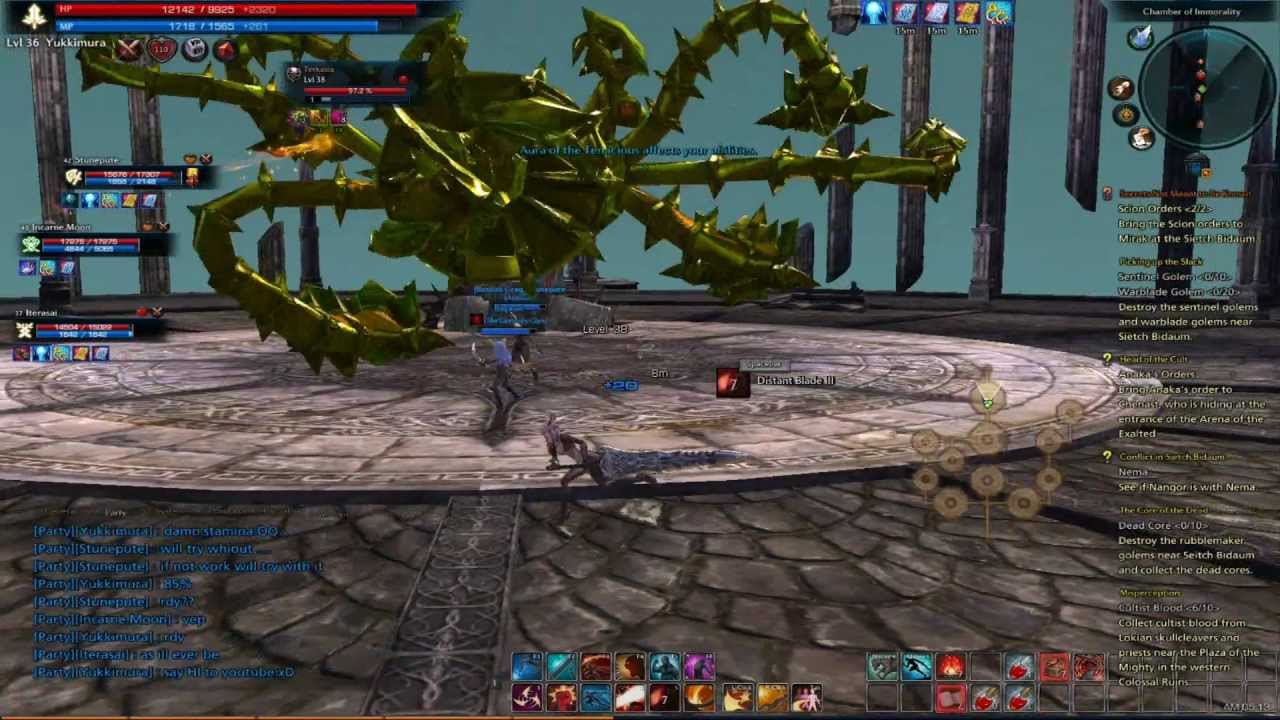 TERA - CR Final Boss Terkasia - Slayer