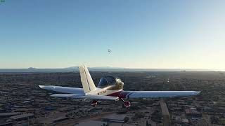 Oxnard Airport Practice ILS RWY 25, Oxnard CA USA