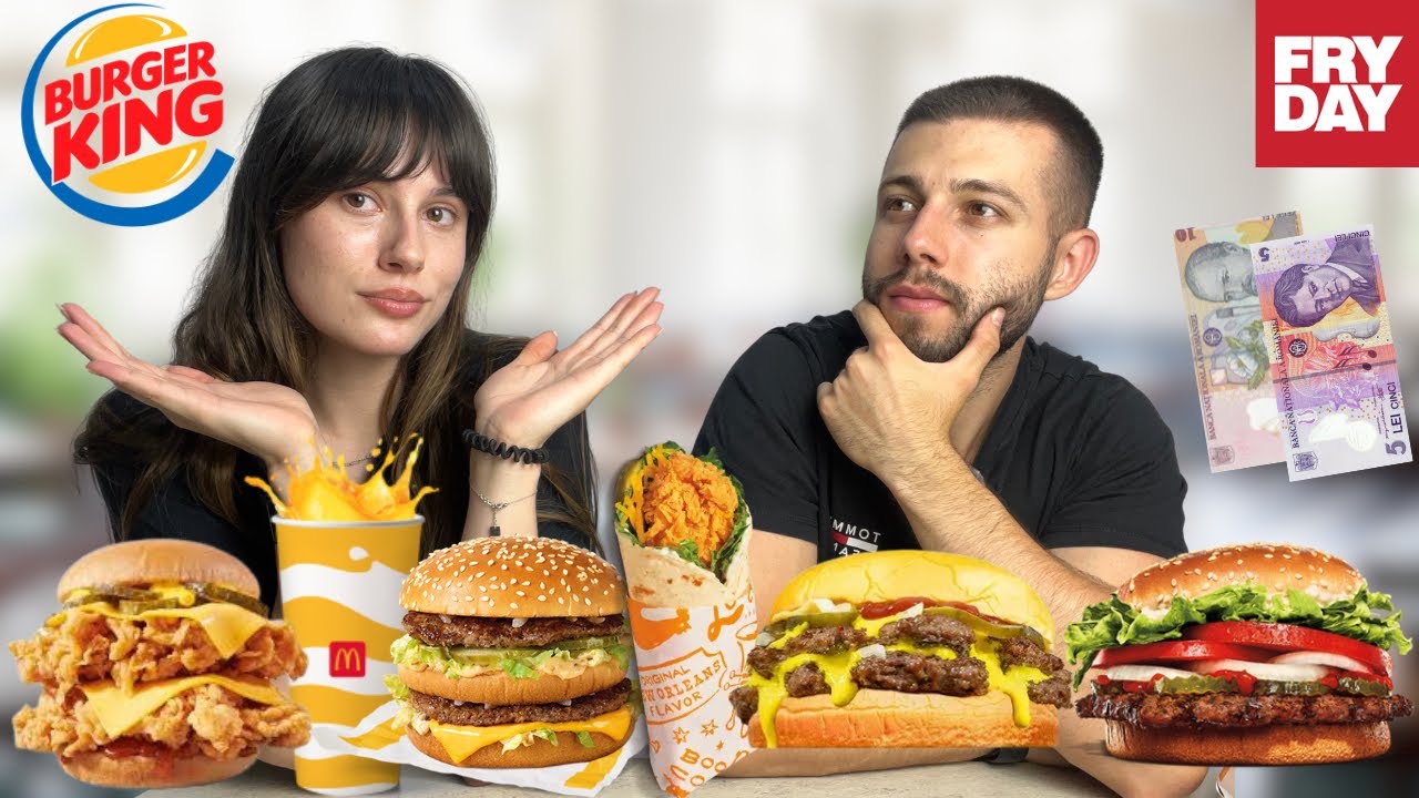 CE POTI MANCA CU 15lei DE LA FAST FOOD-uri?