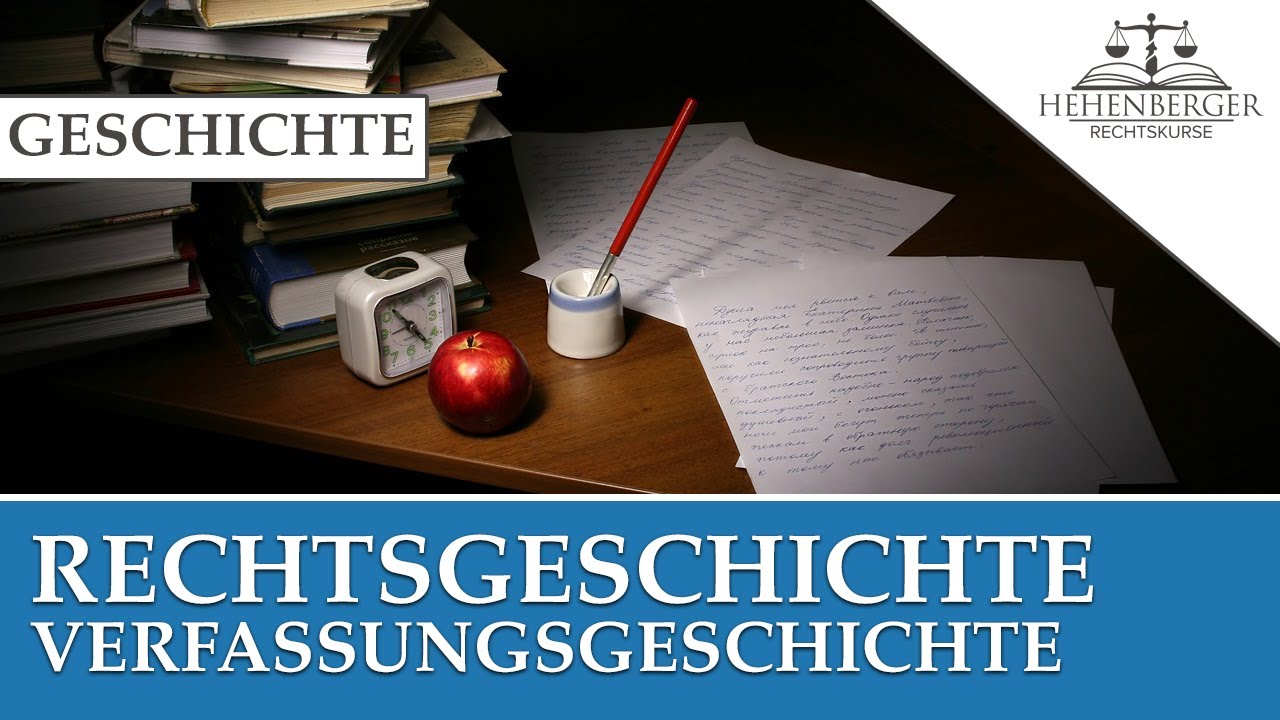  Update New  VERFASSUNGSGESCHICHTE - Rechts- und Verfassungsgeschichte