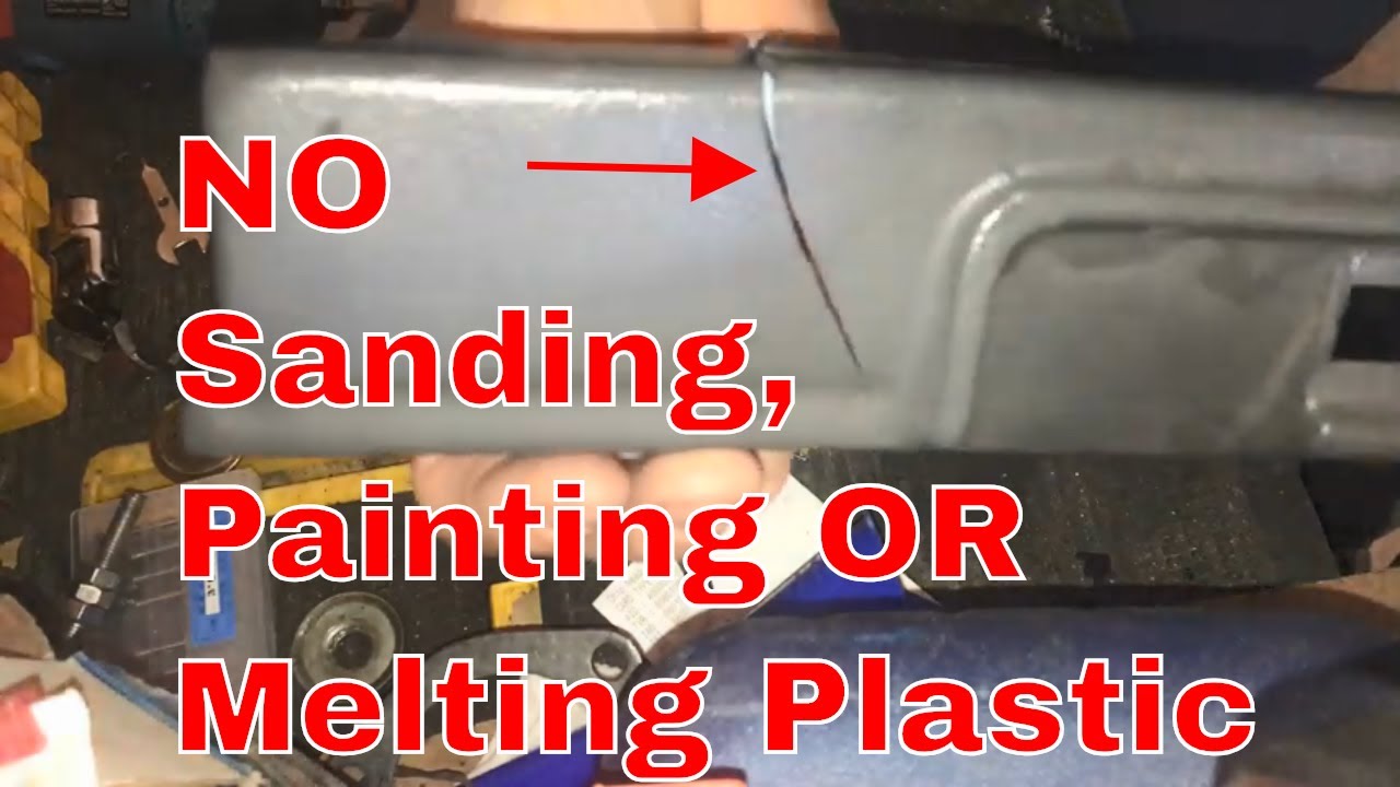 Automotive Interior Plastic Trim Repair Cracked Or Broken Plastic Trim Repair