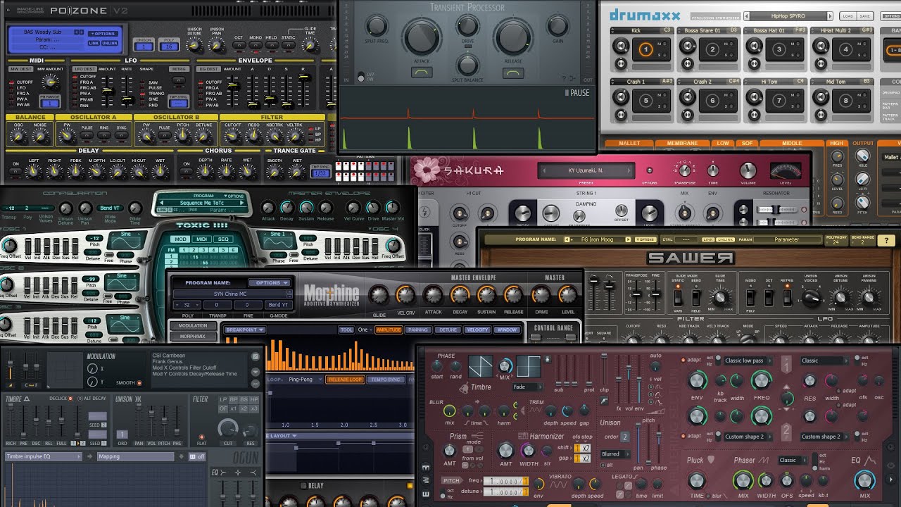 ALL 10 Plugins FL Studio 20 All Plugins Edition Has To Offer!!! - YouTube
