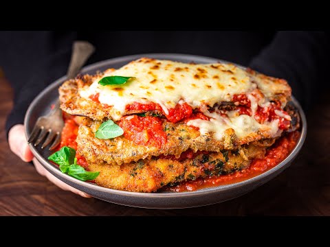 The Best Chicken and Eggplant Parmesan