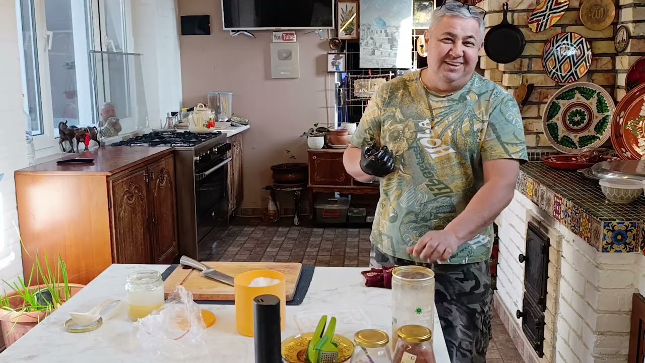 😋КОРЕЙСКИЙ САЛАТ ИЗ СЕРДЕЧЕК 🥩МНОГО РАЗНОГО ШАШЛЫКА😂