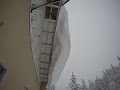 屋根の雪庇落とし20170116GoProH4