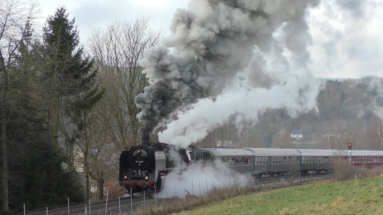50 3501 auf Rampenfahrt im Sauerland (HD)