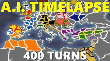 Medieval 2 TW: 400 Turn A.I. Timelapse