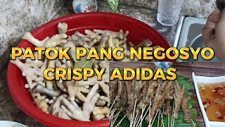 PAANO MAGLUTO NG CRISPY FRIED CHICKEN FEET(fried adidas)PANG NEGOSYO