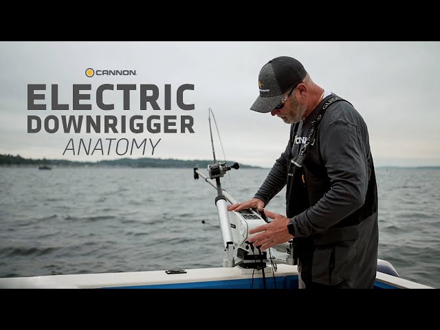 Electric Downrigger Anatomy  Cannon Downrigger Explained 