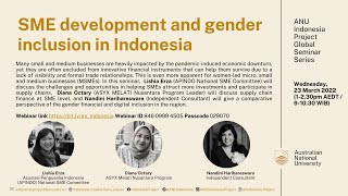 Small and Medium Enterprise (SME) development and gender inclusion in Indonesia screenshot 5