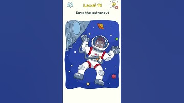 👉 DOP 3 🚀 Save The Astronaut | Level 14 Puzzle Shorts 🎮
