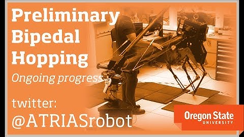 ATRIAS Robot: Hopping from Leg to Leg