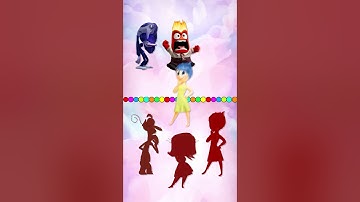 Inside Out 2 🤔 Recognize the Emotion by the Shadow #InsideOut2 #Puzzle