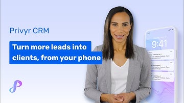 Privyr CRM - Turn more leads into clients, from your phone (Teaser Video)
