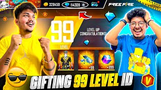 Free Fire Gifting Level 99 V Badge Pro I’d To Subscriber 10,000 Diamonds😍💎 -Garena Free Fire