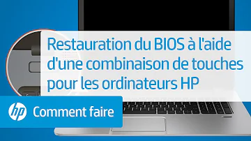 Comment redémarrer le BIOS ?