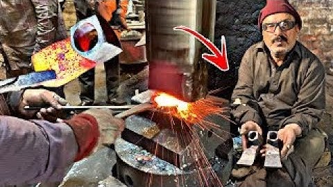 Making The Hand Adze | Amazing Technique | Made By Pakistan | Adze Hoe |  Forest Adze |