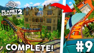 Planet Coaster 2 NEW Area COMPLETED in my Theme Park!!