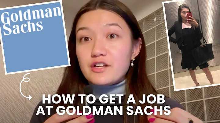 How to Get a Job at Goldman Sachs & Why I Didn't Return!
