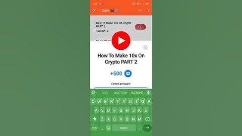 How To Make 10X On Crypto Part 2 || Cats Video Daily Code || #cats #money   #Catscode #todaycode