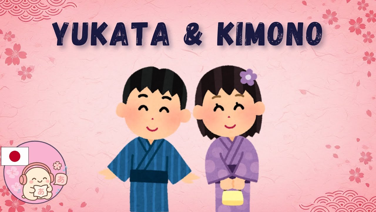 👘 Japanese Listening Podcast with Subtitles | Kimono & Yukata 着物と浴衣
