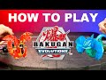 HOW TO PLAY BAKUGAN Trading Card Game Rules Battle Strategy 2022 Bakugan Evolutions TOY TCG 