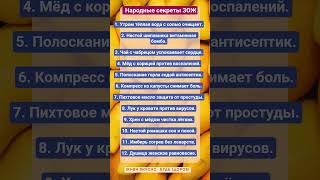 НАРОДНЫЕ СЕКРЕТЫ ЗОЖ!!! #зож #здоровье #еда #пп #витамины #факты #шортс