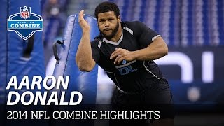 Aaron Donald (Pitt, DT) | 2014 NFL Combine Highlights
