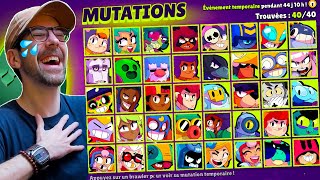 JE REAGIS aux 40 MUTATIONS BRAWL STARS (je fais un top 3)