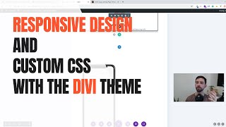 Responsive Design and Custom CSS with Divi