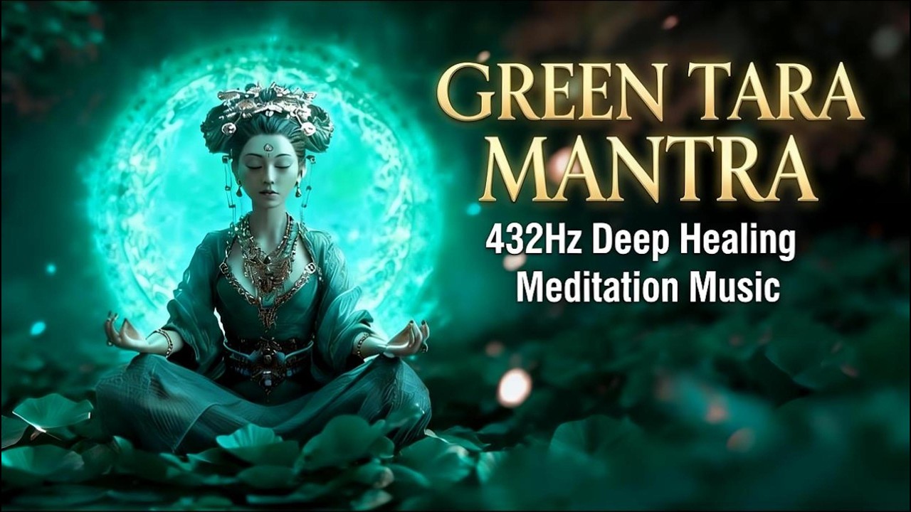 Green Tara Mantra Deep Healing & Inner Peace #MeditationMusic  #Buddhism #432Hz#GreenTara