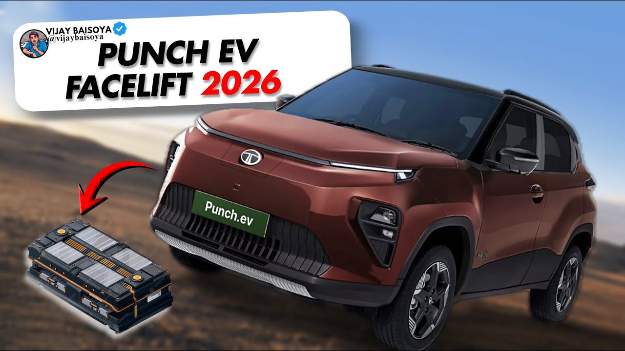 2026 Punch EV Facelift Confirmed! Price, Range & Launch Date 🔥