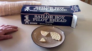 Sailor Boy Pilot Bread Taste Test & Review