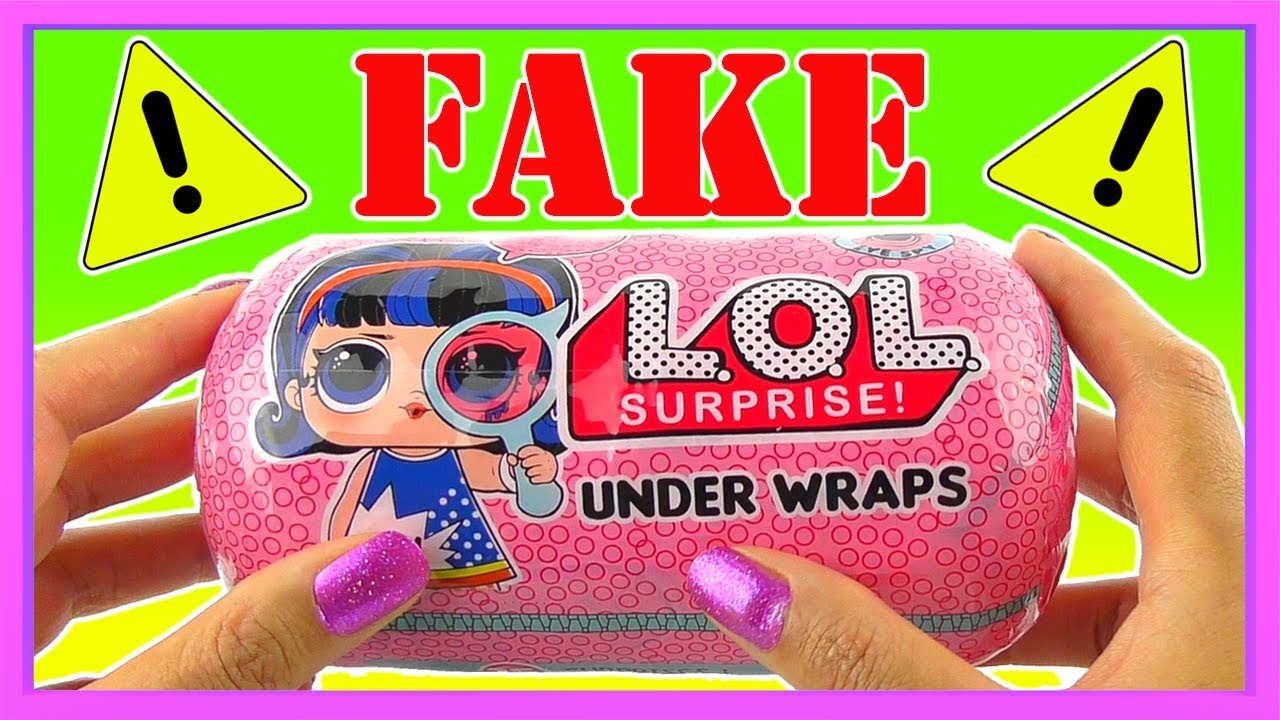 fake lol under wraps