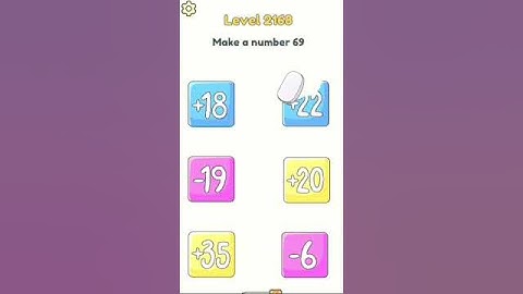 DOP 2 (DELETE ONE PART) MAKE A NUMBER 69