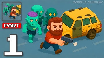 Zombie Road - Gameplay Walkthrough Part 1 - Speed Through Danger (iOS, Android)