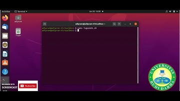 Pemrograman Shell Dengan Linux Ubuntu | Penginputan Data