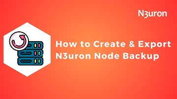 How to Create and Export N3uron Node Backup | N3uron | SCADA | IoT | IIoT | Industrial Edge Platform