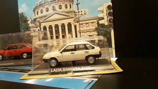 1:43 collection car DIORAMA LADA SAMARA 2108 2109