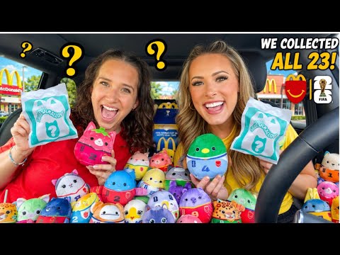 MCDONALDS SQUISHMALLOW HUNTING 😱🍟🤞🏼 #mcdonalds #squishmallows #trending #viral #vlog #challenge