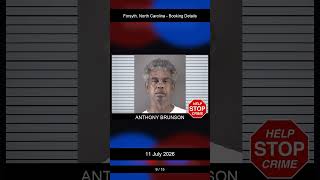 Forsyth, North Carolina Booking Records - 11 July 2026