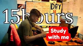 🎧 LIVE 15-Hour Study With Me (Part 2)📘🌧️ Rainy Ambience | Pomodoro Timer 90/10