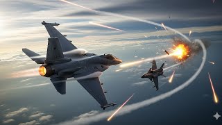 FA-04 Fighter Jet Dogfight | Extreme Air Combat Simulation 2025