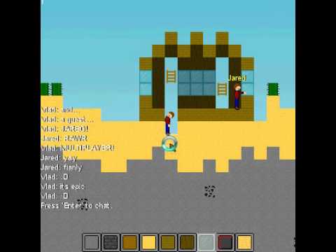 Minecraft 2D - Multiplayer - Game Maker 8.1 - YouTube