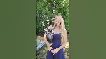 Thumbnail of Getting hit in the face by my own tassel 🤣 #bagpipes #celtic #piper #musician
