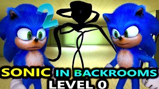 THE BACKROOMS IN MINECRAFT 2! *LEVEL 0* Ft. Sonic (Official) Minecraft Animation Horror Series